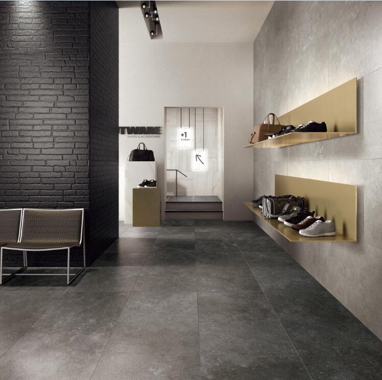 Matt/Honed finished tiles, Stario nero