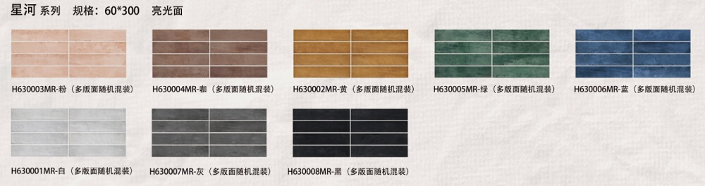 60*300 Art tiles