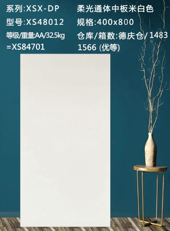 400*800 Glossy/Honed tiles XSX